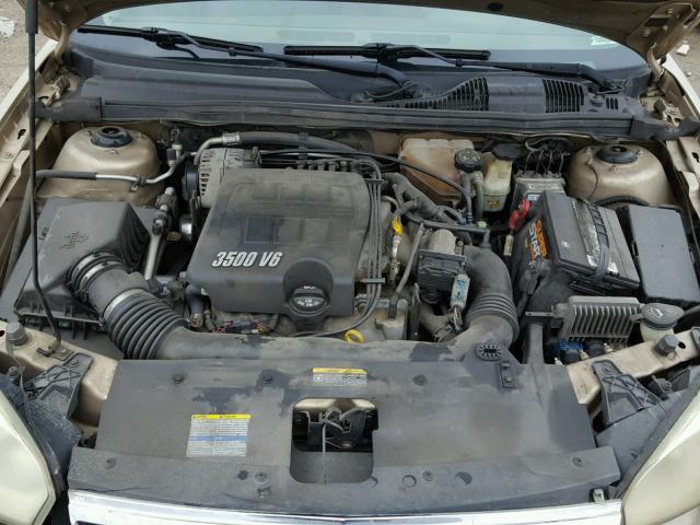 1G1ZS51816F244600 - 2006 CHEVROLET MALIBU LS GOLD photo 7