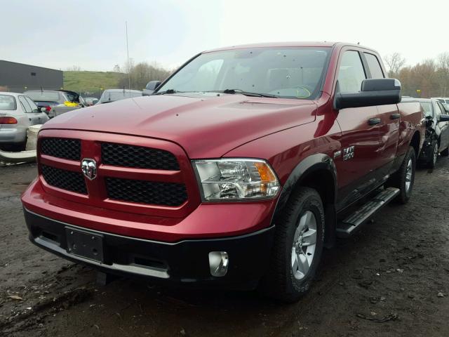 1C6RR7GT6ES413016 - 2014 RAM 1500 SLT RED photo 2