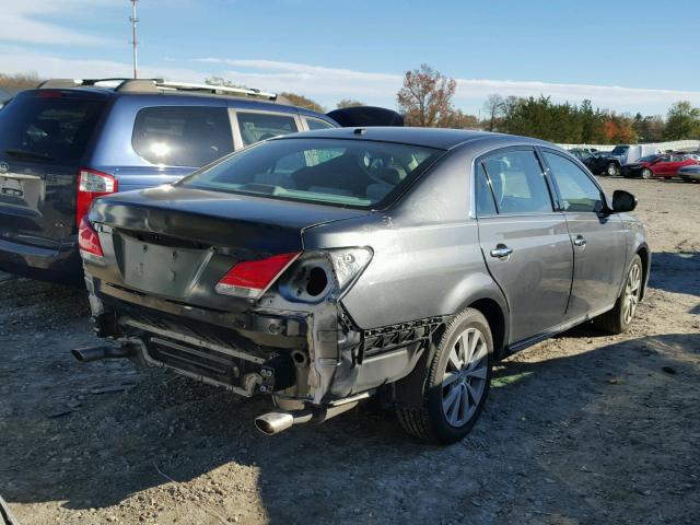 4T1BK3DB1CU440544 - 2012 TOYOTA AVALON BAS GRAY photo 4