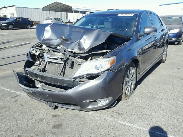 4T1BK3DB5CU463017 - 2012 TOYOTA AVALON BAS CHARCOAL photo 2