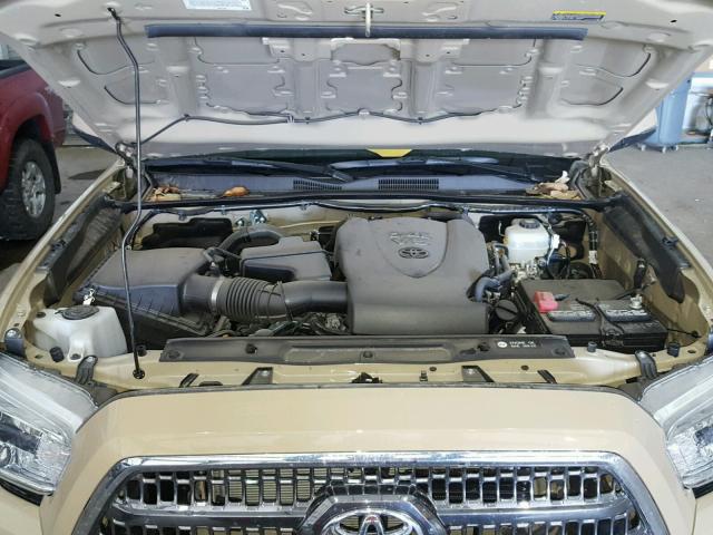 3TMCZ5AN6HM096221 - 2017 TOYOTA TACOMA DOU TAN photo 7