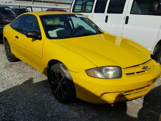 1G1JC12FX57112394 - 2005 CHEVROLET CAVALIER YELLOW photo 1