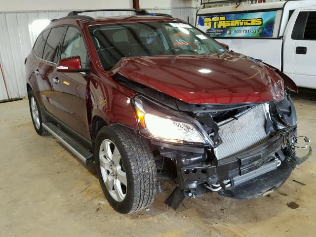 1GNKRGKD0HJ209694 - 2017 CHEVROLET TRAVERSE L RED photo 1