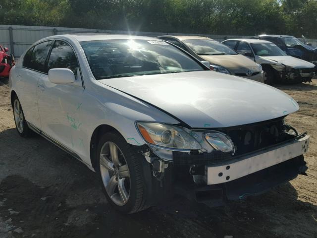 JTHBE96S470014564 - 2007 LEXUS GS 350 WHITE photo 1