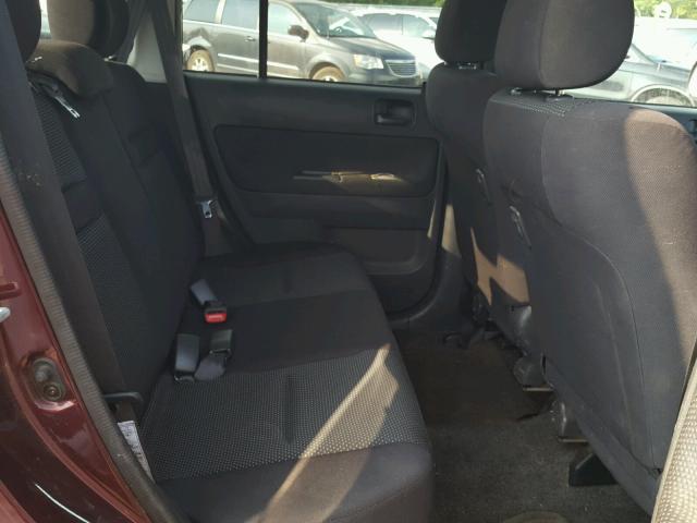 JTLKT324650172854 - 2005 TOYOTA SCION XB Granate foto 6