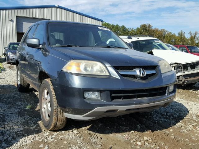 2HNYD18285H529633 - 2005 ACURA MDX GREEN photo 1