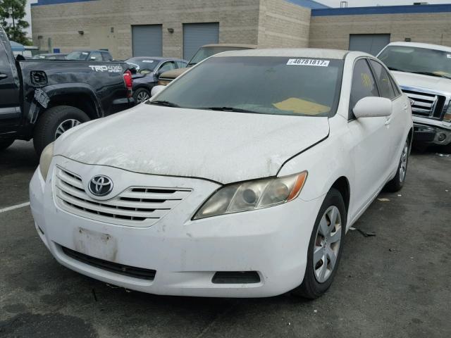 4T1BE46K07U719726 - 2007 TOYOTA CAMRY NEW WHITE photo 2