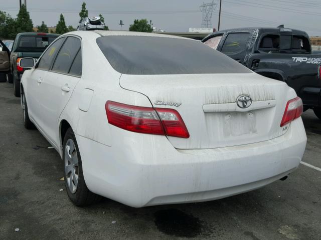 4T1BE46K07U719726 - 2007 TOYOTA CAMRY NEW WHITE photo 3