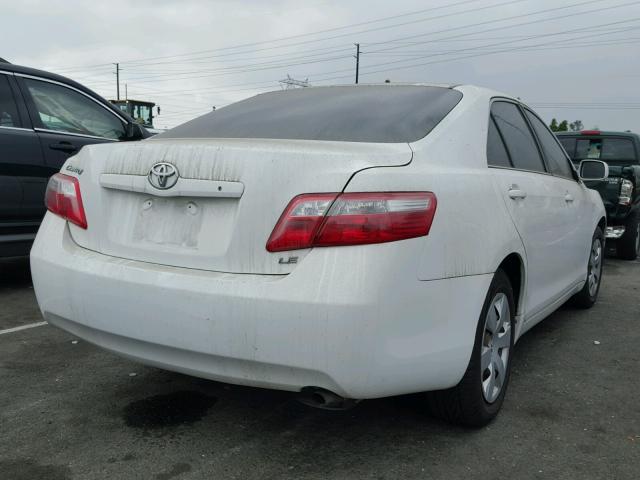 4T1BE46K07U719726 - 2007 TOYOTA CAMRY NEW WHITE photo 4