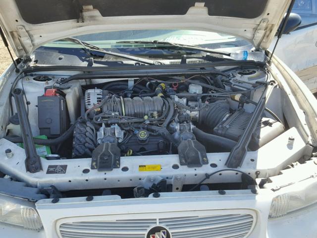 2G4WB55K011246916 - 2001 BUICK REGAL LS WHITE photo 7