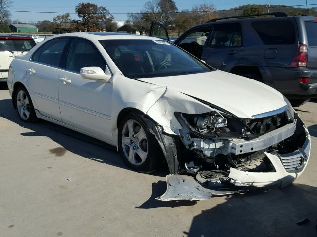 JH4KB16546C006420 - 2006 ACURA RL WHITE photo 1