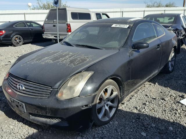 JNKCV54E94M806188 - 2004 INFINITI G35 BLACK photo 2