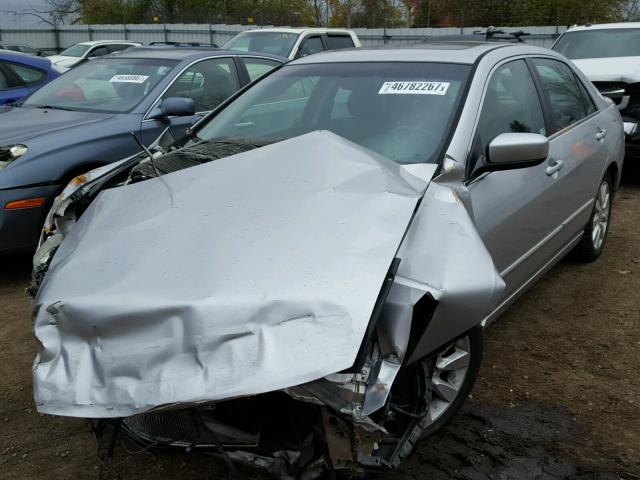 1HGCM66577A007069 - 2007 HONDA ACCORD EX 银色 照片 1