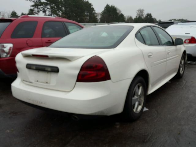 2G2WP552381126578 - 2008 PONTIAC GRAND PRIX WHITE photo 4