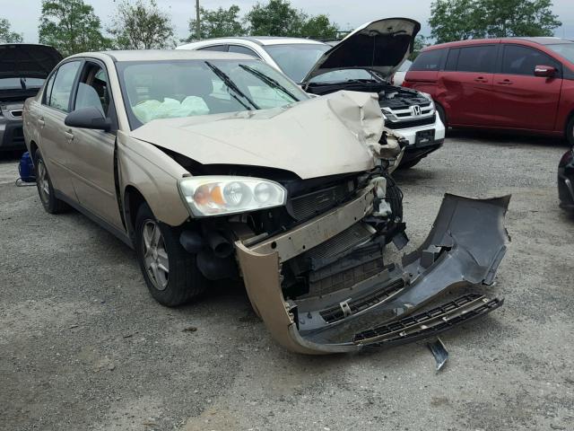 1G1ZT548X5F202255 - 2005 CHEVROLET MALIBU LS Qızıl foto 1