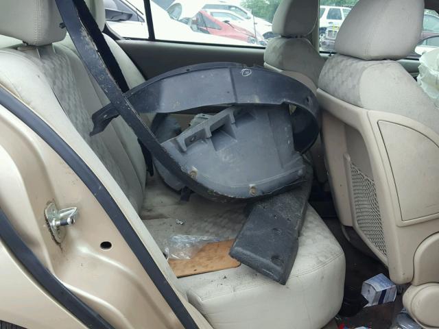 1G1ZT548X5F202255 - 2005 CHEVROLET MALIBU LS Qızıl foto 6