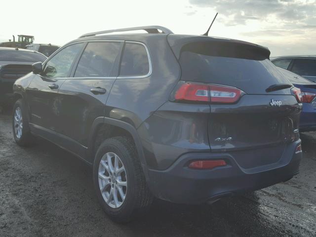 1C4PJMCS4EW184198 - 2014 JEEP CHEROKEE L GRAY photo 3