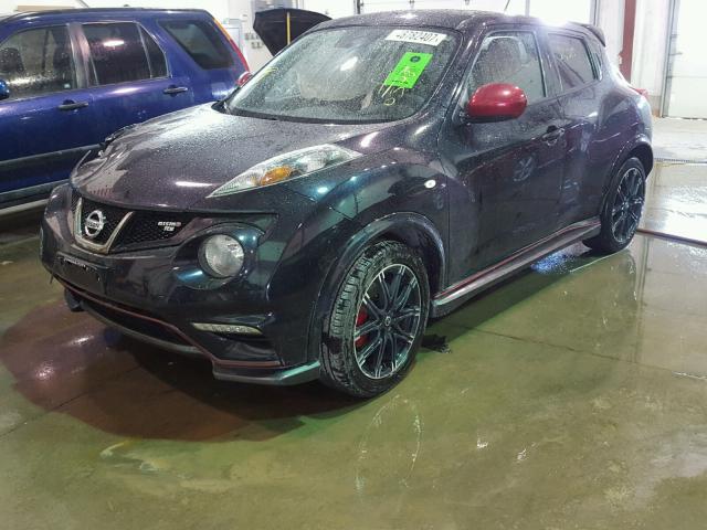 JN8DF5MV2ET150348 - 2014 NISSAN JUKE NISMO BLACK photo 2