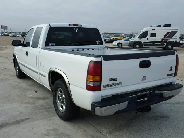 1GTEC19TX2Z242115 - 2002 GMC NEW SIERRA WHITE photo 3