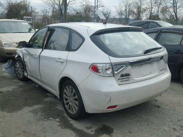 JF1GH6B63AH827091 - 2010 SUBARU IMPREZA 2. WHITE photo 3