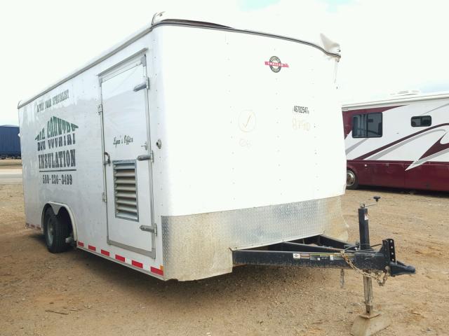 4YMCL2021GG038790 - 2016 TRAIL KING UTILITY WHITE photo 1
