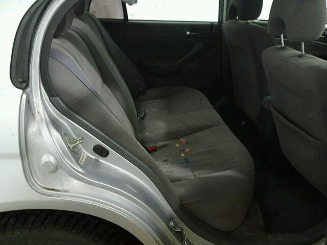 2HGES26754H625660 - 2004 HONDA CIVIC EX Gümüş foto 6