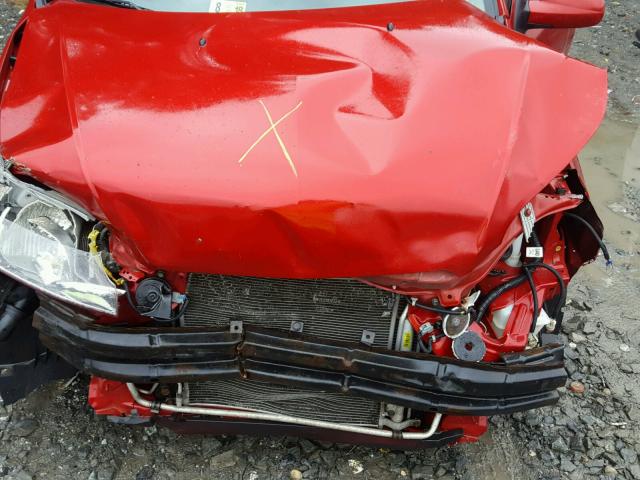 KL1TD6DE3BB251961 - 2011 CHEVROLET AVEO LS RED photo 7
