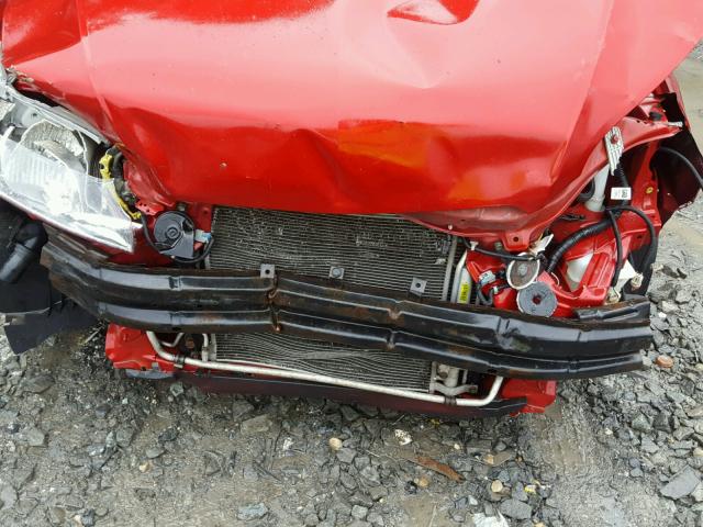 KL1TD6DE3BB251961 - 2011 CHEVROLET AVEO LS RED photo 9