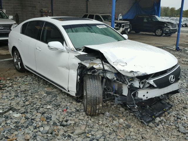 JTHBE96S480041474 - 2008 LEXUS GS 350 WHITE photo 1