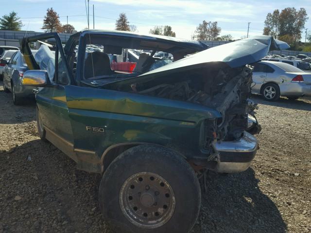 1FTEF15Y1TNA27496 - 1996 FORD F150 GREEN photo 1