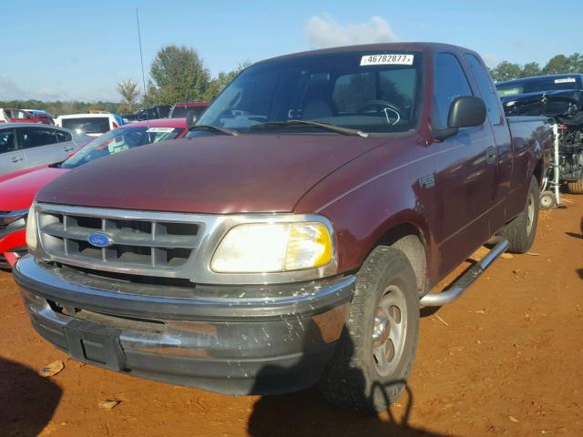 1FTDX1762VNA93482 - 1997 FORD F150 RED photo 2