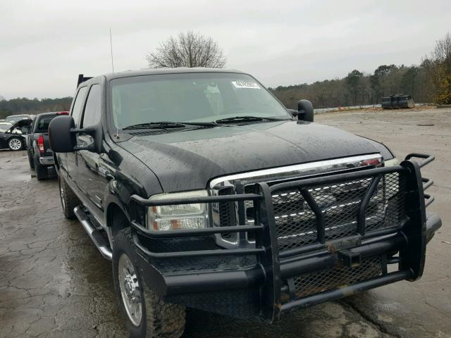 1FTWW31P45EC11945 - 2005 FORD F350 SRW S BLACK photo 1