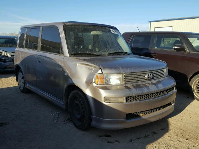 JTLKT324364079557 - 2006 TOYOTA SCION XB Plata foto 1