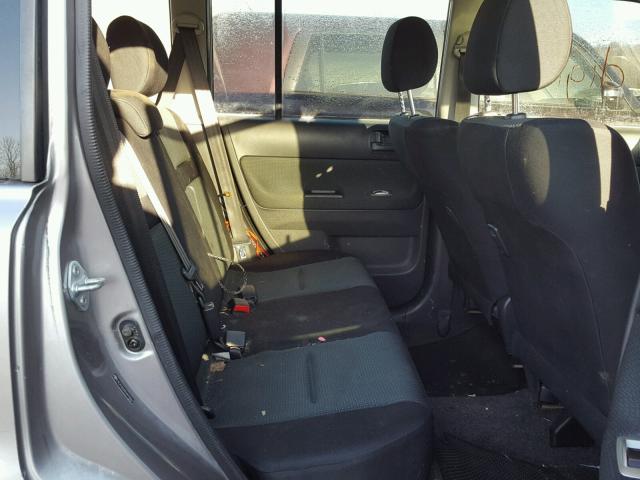 JTLKT324364079557 - 2006 TOYOTA SCION XB Plata foto 6