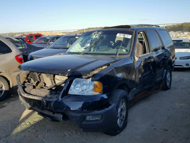 1FMFU16595LA29862 - 2005 FORD EXPEDITION BLACK photo 2