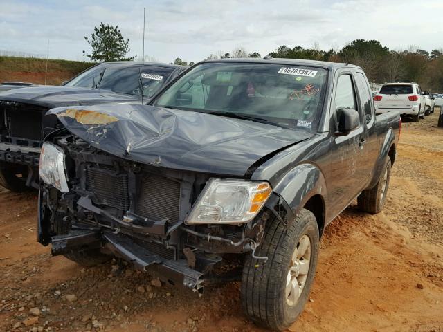 1N6AD0CU2CC459571 - 2012 NISSAN FRONTIER S GRAY photo 2