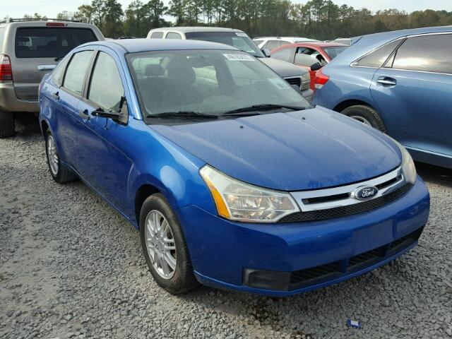 1FAHP3FN2BW128975 - 2011 FORD FOCUS SE BLUE photo 1