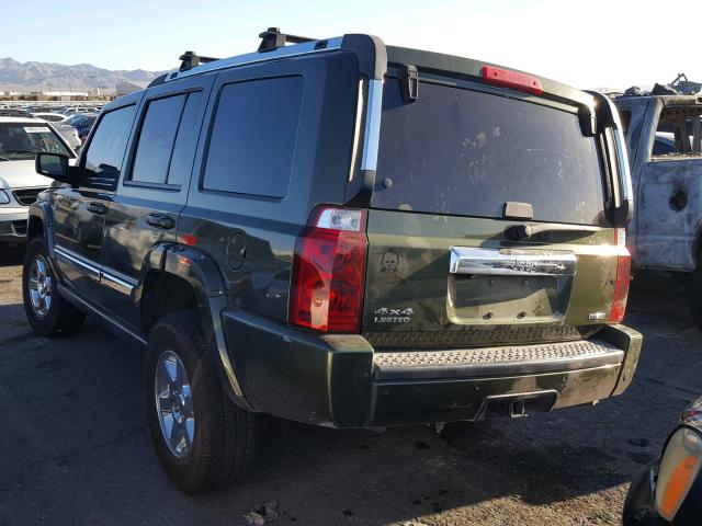 1J8HG58238C146106 - 2008 JEEP COMMANDER GREEN photo 3