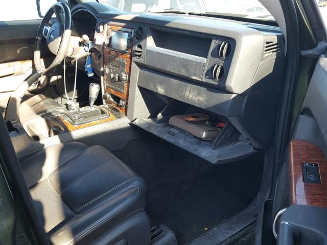 1J8HG58238C146106 - 2008 JEEP COMMANDER GREEN photo 5