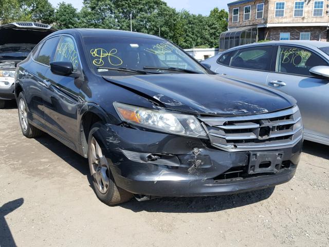 5J6TF2H58AL009630 - 2010 HONDA ACCORD CRO BLACK photo 1