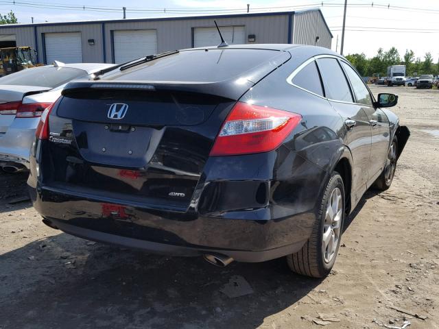 5J6TF2H58AL009630 - 2010 HONDA ACCORD CRO BLACK photo 4