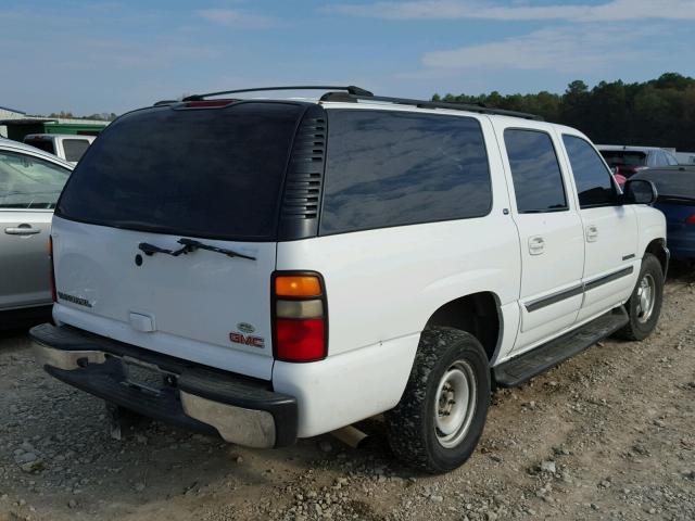 3GKEC16ZX4G332395 - 2004 GMC YUKON XL C WHITE photo 4