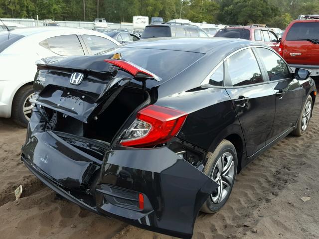 19XFC2F57HE062496 - 2017 HONDA CIVIC LX BLACK photo 4