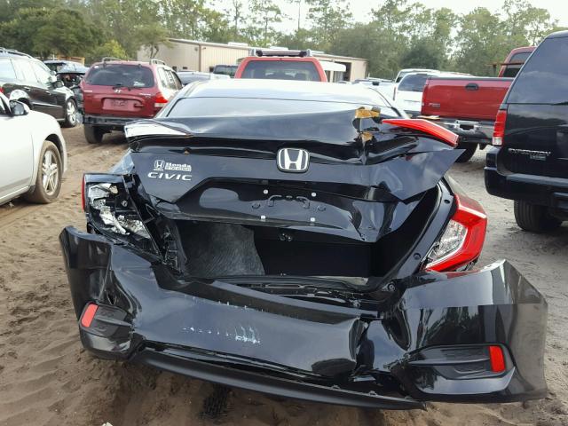 19XFC2F57HE062496 - 2017 HONDA CIVIC LX BLACK photo 9