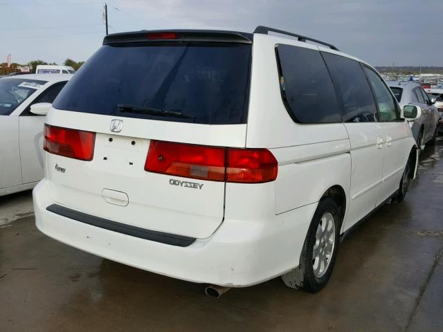 2HKRL18691H590037 - 2001 HONDA ODYSSEY EX WHITE photo 4