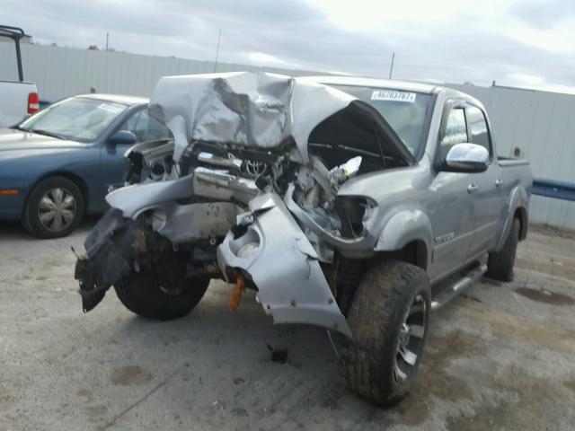 5TBDT44186S532100 - 2006 TOYOTA TUNDRA DOU GRAY photo 2