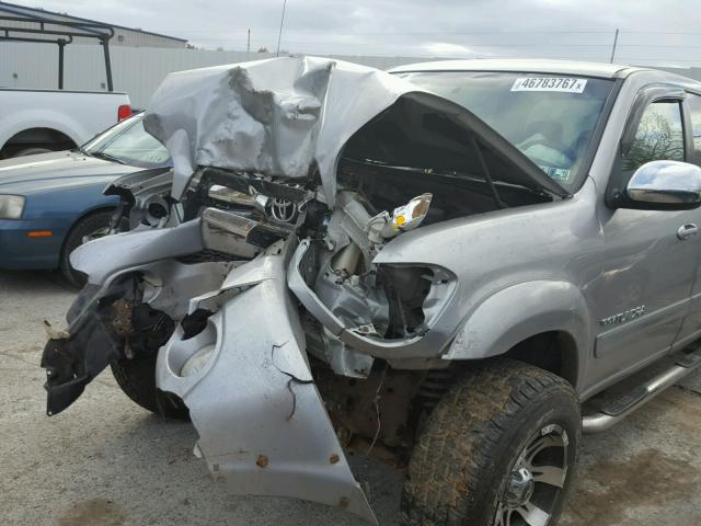 5TBDT44186S532100 - 2006 TOYOTA TUNDRA DOU GRAY photo 9