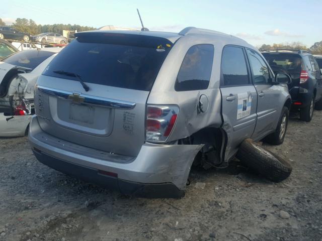 2CNDL63F076053953 - 2007 CHEVROLET EQUINOX LT SILVER photo 4