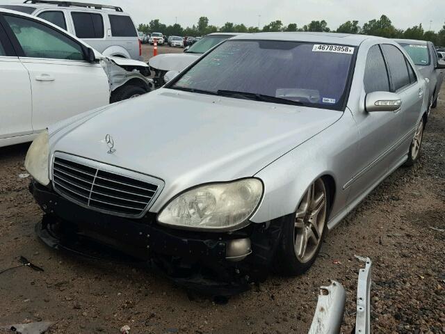 WDBNG70J36A471001 - 2006 MERCEDES-BENZ S 430 SILVER photo 2