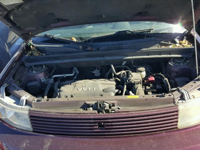 JTLKT324X64050444 - 2006 TOYOTA SCION XB ბურგუნდია ფოტო 7